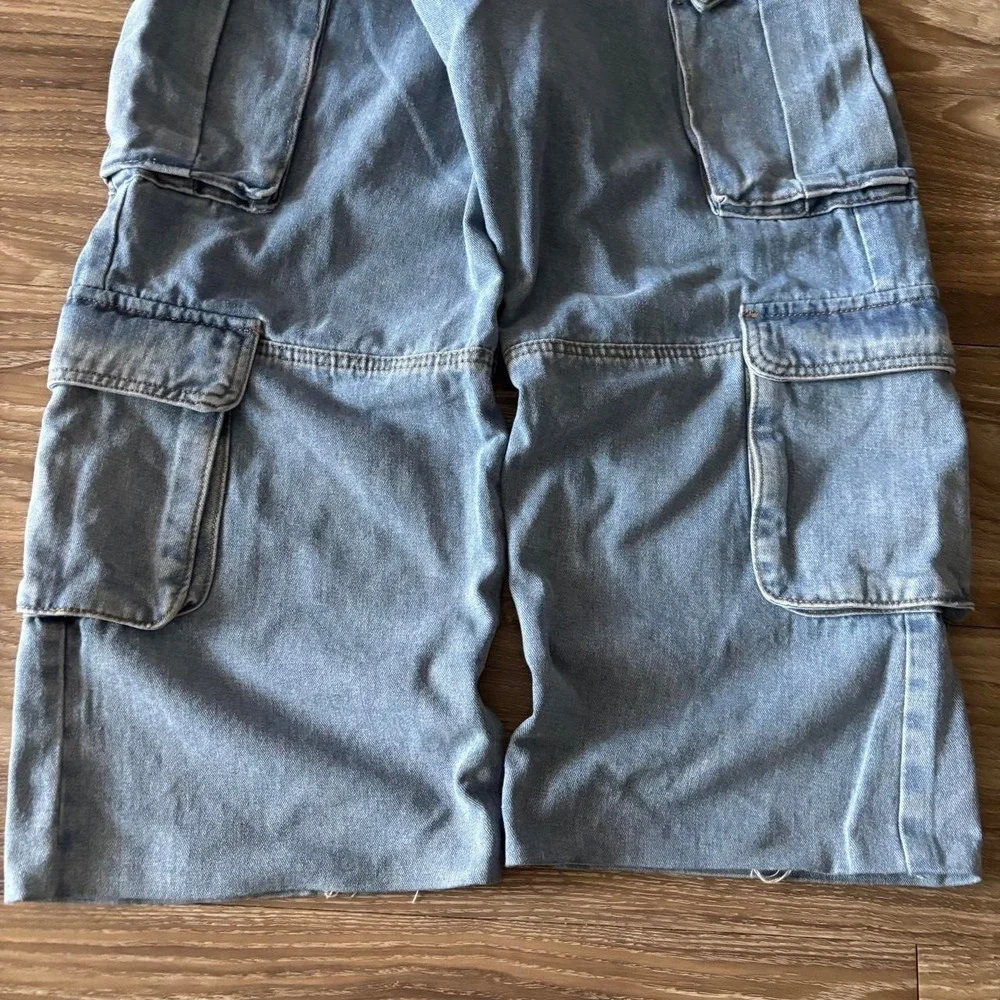 Vintage Y2K/2000s Baggy Streetwear Skater Cargo Jeans! 31x26
